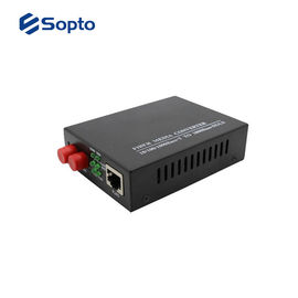 1x 10/100/1000 Base Fibre Optic Media Converter 1GE Ports Stainless Steel Material